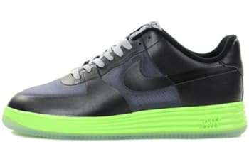 Nike Lunar Force 1 Fuse LTR Dark Grey/Black-Flash Lime