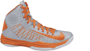 Nike Lunar Hyperdunk 2012 Wolf Grey/Orange Blaze
