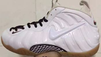 Nike Air Foamposite Pro White/White-Gym Red-Gorge Green