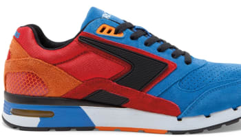 Brooks Fusion Strong Blue/High Risk Red-Orange Popsicle