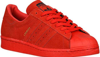 adidas Superstar 80s Solid Red/Solid Red