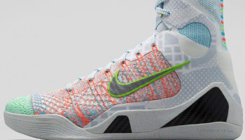 Nike Kobe 9 Elite Premium QS Multi-Color/Reflect Silver-Chlorine Blue