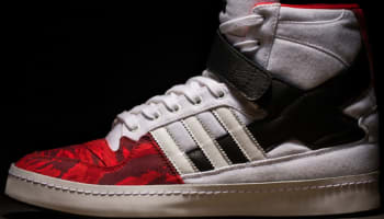 adidas Consortium Forum Hi White/Black-Red