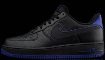 Nike Air Force 1 Low Black/Black-Old Royal