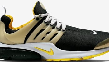 Nike Air Presto Black/Neutral Grey-Neutral Grey-Yellow Streak