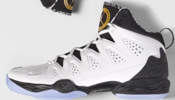 Jordan Melo M10 White/Metallic Gold-Black