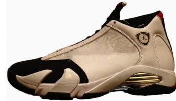 Air Jordan 14 Retro White/Black-Varsity Red-Metallic Silver