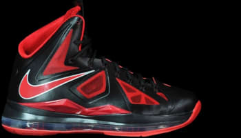 Nike LeBron X Black/University Red