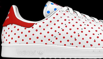 adidas Originals Stan Smith White/Red-Bluebird