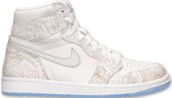 Air Jordan 1 Retro High OG Laser White/Reflective Silver