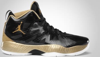 Air Jordan 2012 Lite Black/Metallic Gold-White