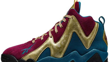 Reebok Kamikaze II Mid GS Rebel Berry/Gold-Emerald