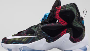 Nike LeBron 13 Black Purple Turquoise Blue