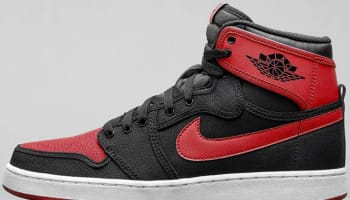 Air Jordan 1 Retro KO High OG Black/Varsity Red-White