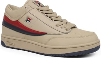 Fila T-1 Mid Cream/Fila Navy-Fila Red