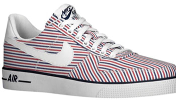 Nike Air Force 1 AC White/Gym Red-Midnight Navy