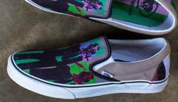 Vans Classic Slip-On Multi-Color/White