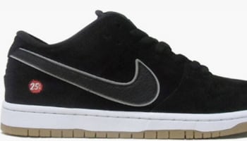 Nike Dunk Low Premium SB Black/Black-Reflect Silver