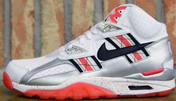 Nike Air Trainer SC High Premium QS White/Black-Metallic Silver-Varsity Red