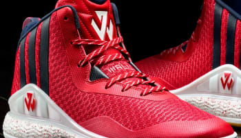 adidas J Wall 1 Red/Navy-White