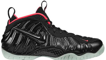 Nike Air Foamposite Pro Premium Black/Black-Laser Crimson