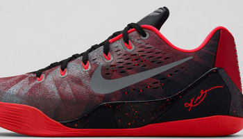 Nike Kobe IX Premium Gym Red/Metallic Silver-Bright Crimson