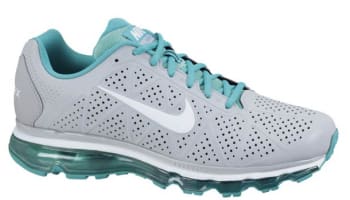 Nike Air Max+ 2011 Leather Wolf Grey/White-New Green