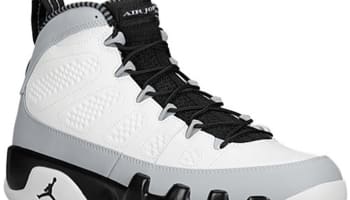 Air Jordan 9 Retro White/Black-Wolf Grey