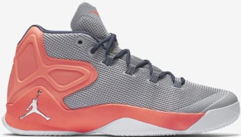 Jordan Melo M12 Wolf Grey/Hyper Orange