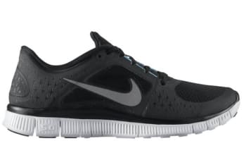 Nike Free Run+ 3 N7 Black/Reflective Silver-White-Dark Turquoise