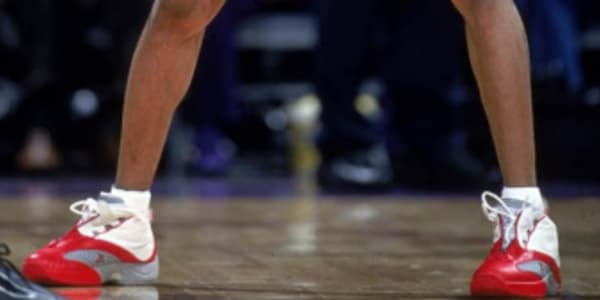 reebok answer 4 red white