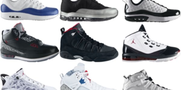 different types of jordan shoes
