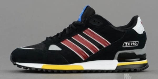 adidas zx 750 black and red 2013