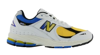 New Balance 2002R White/Vibrant Apricot