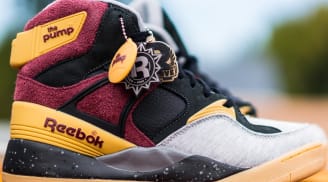 Reebok The Pump Certified Light Grey/Burgundy-Gravel