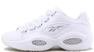 Reebok Question Low White/Pure Silver
