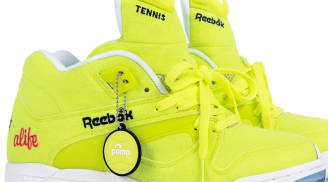 Reebok Court Victory Pump Felt Neon Yellow/White-Ice