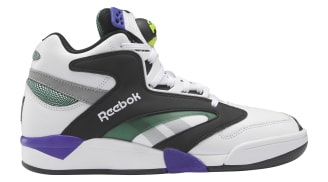 Reebok Shaq Victory Pump Footwear White/Core Black/Dark Green