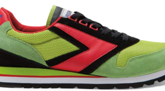 Brooks Chariot Lime Green/Black-High Risk Red