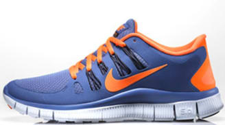 Nike Free 5.0+ Women's Violet Force/Bright Citrus-Anthracite