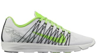 Nike Lunaracer+ 3 White/Electric Green-Black-Metallic Silver
