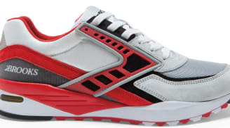 Brooks Regent Alloy/High Risk Red-Black