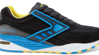 Brooks Regent Black/Brilliant Blue-Blazing Yellow