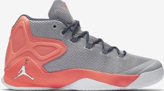 Jordan Melo M12 Wolf Grey/Hyper Orange