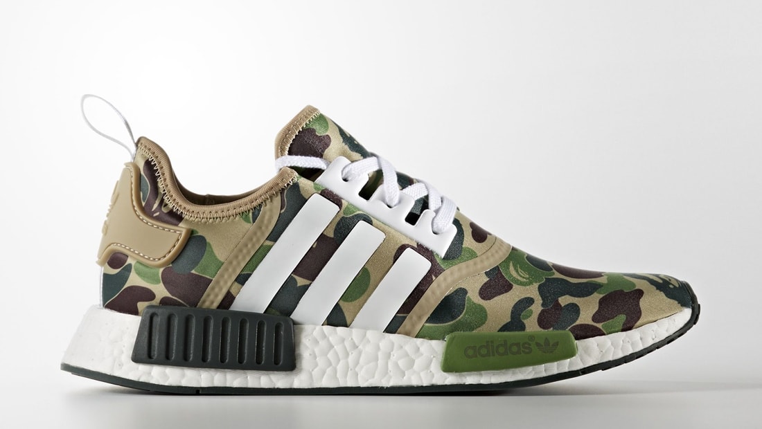 Skepticism food excel adidas NMD x BAPE "Olive" | Adidas | Release Dates, Sneaker Calendar, Prices  & Collaborations