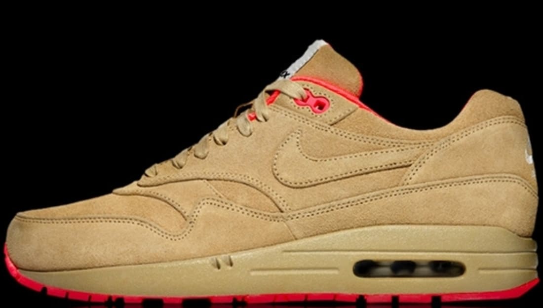Nike Air Max 1 QS Milan Linen/Atomic Red | Nike | Sole Collector