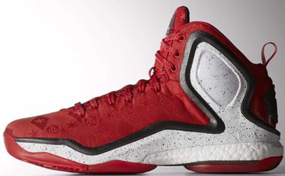 adidas D Rose 5 Boost Scarlet/Black-Bright Red