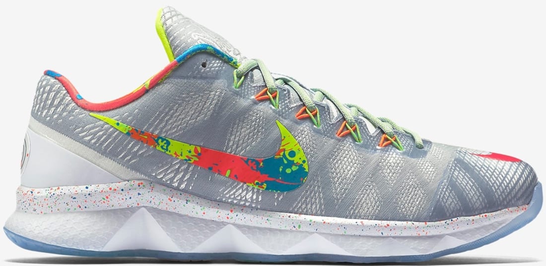 Nike Zoom CJ Trainer 3 White/Volt-Bright Crimson