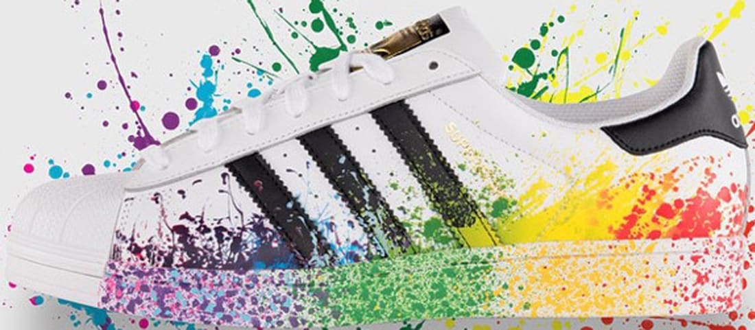 adidas Originals Superstar White/Black-Multi-Color