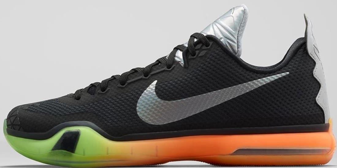 Nike Kobe X AS Black/Multi-Color-Volt